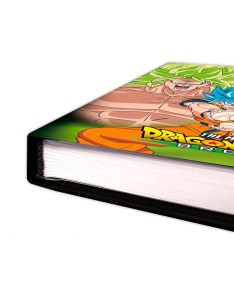 DRAGON BALL BROLY - A5 NOTEBOOK "BROLY VS GOKU & VEGETA" X4 View 3