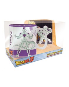 DRAGON BALL - GIFT SET MUG 460 ML + COASTER GOKU VS FRIEZA