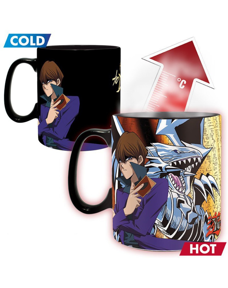 TAZA CAMBIO DE COLOR YU-GI-OH! - 460 ML YUGI VS KAÏBA Vista 2