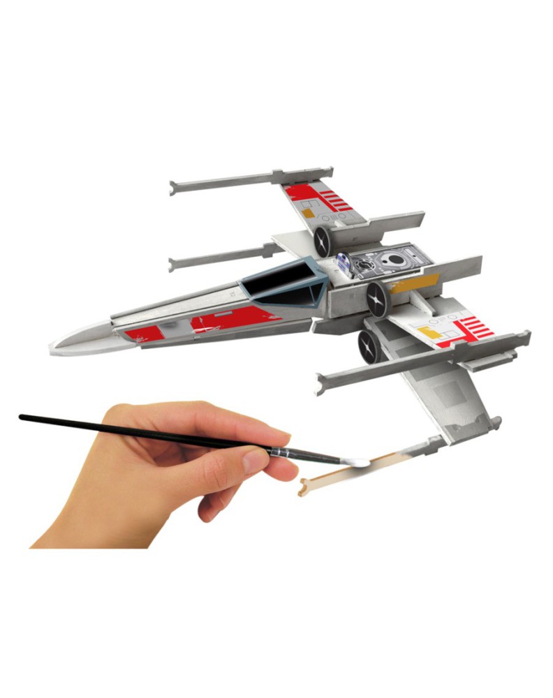 WOOD MODEL FOR PAINT STAR WARS X-WING Vista 2