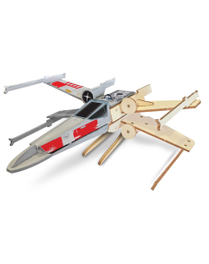 MAQUETA MADERA PARA PINTAR STAR WARS X WING Vista 3