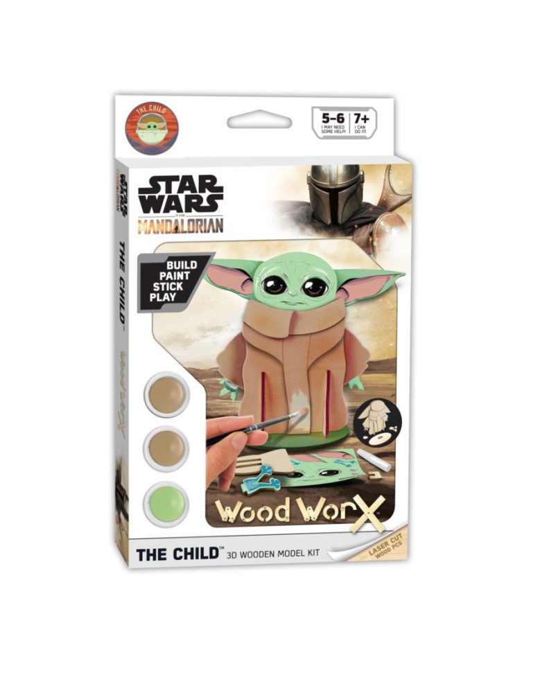 MAQUETA MADERA PARA PINTAR STAR WARS X CHILD Vista 3