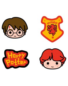 PACK 4 erasers HARRY POTTER View 3