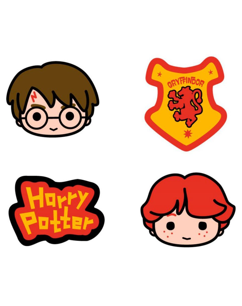 PACK 4 erasers HARRY POTTER View 3