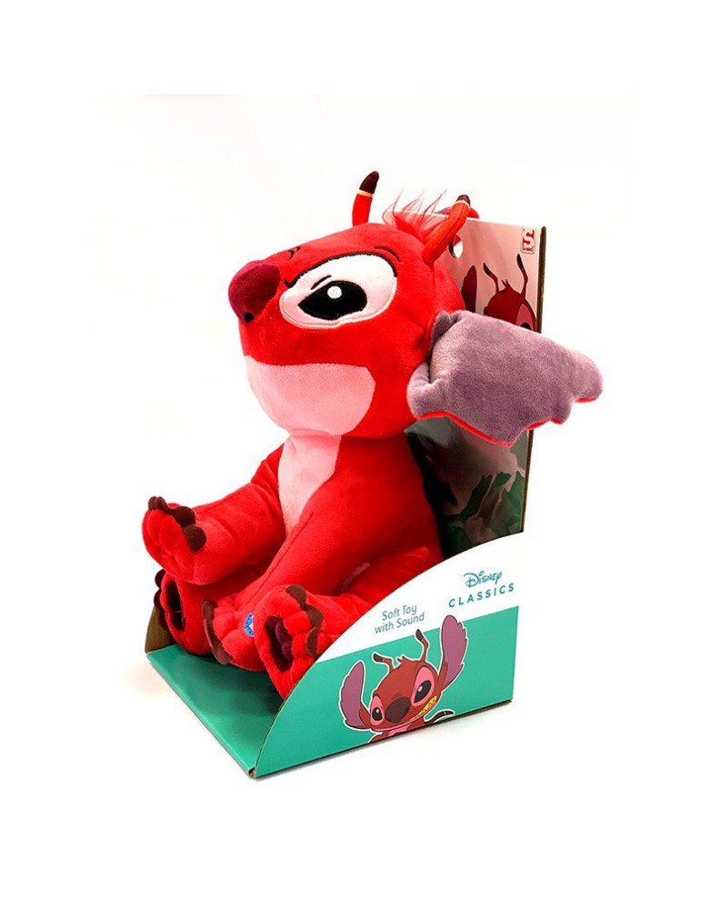 PLUSH TOY- LILO & STITCH- LEROY 30 CM WITH SOUND