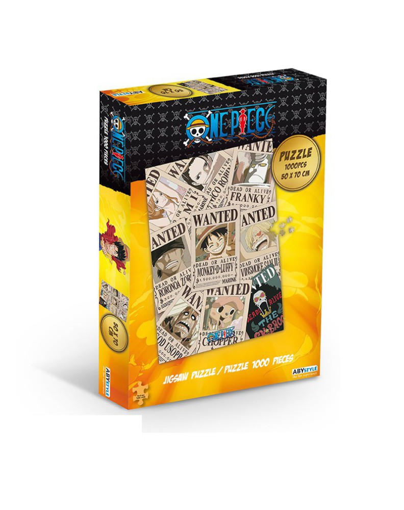 PUZLE 1000 PIEZAS ONE PIECE - WANTED