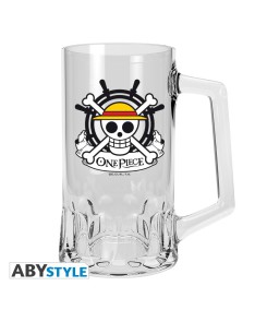 GLASS PITCHER "SKULL - LUFFY" ONE PIECE