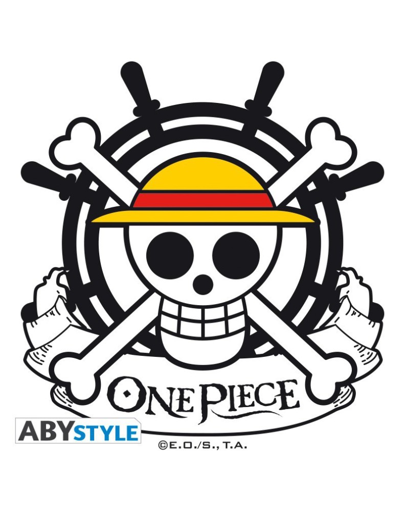 GLASS PITCHER "SKULL - LUFFY" ONE PIECE Vista 2