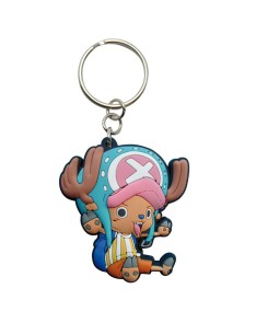 KEYCHAIN 3D PVC ONE PIECE CHOPPER