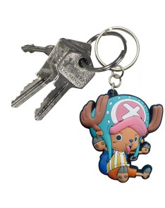 KEYCHAIN 3D PVC ONE PIECE CHOPPER Vista 2