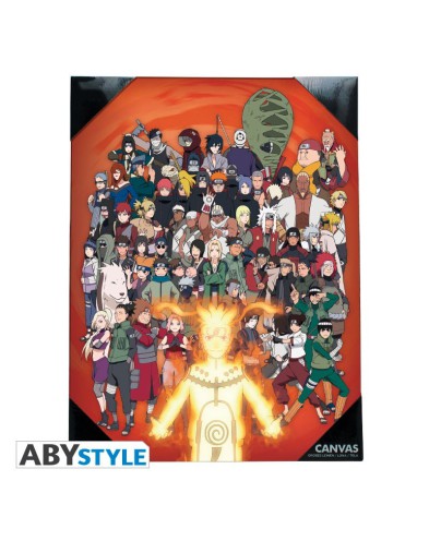 NARUTO SHIPPUDEN - CANVAS - GROUP (30X40) View 4