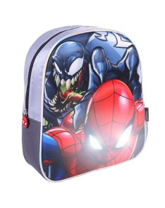 BACKPACK 31CM MARVEL SPIDERMAN 3D LIGHTS