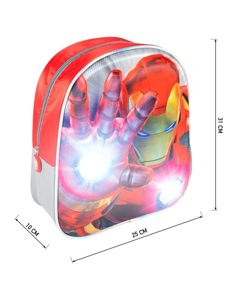 BACKPACK MARVEL AVENGERS AVENGERS 3D LIGHTS 31CM View 3