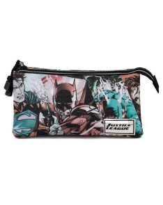 JUSTICE LEAGUE PENCIL CASE DC COMICS TRIPLE View 4