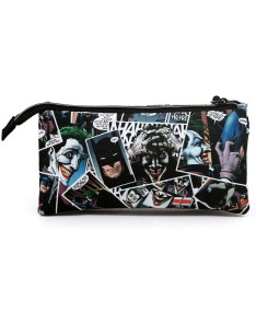 DC COMICS TRIPLE PENCIL CASE JOKER Vista 2