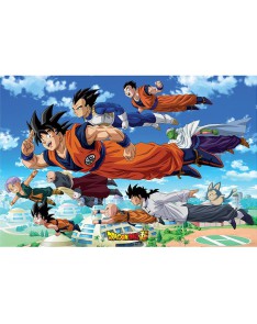 POSTER EL GRUPO DE GOKU DRAGON BALL SUPER (91.5X61 CM)