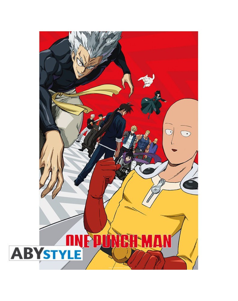 POSTER TEMPORADA 2 - ONE PUNCH MAN (91.5X61 CM)