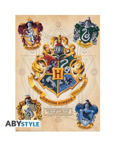 SET 2 POSTERS ESCUDO Y MAPA MERODEADOR - HARRY POTTER (52X38 CM) Vista 2