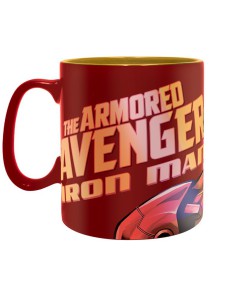 IRON MAN METAL MUG 460 ML EFFECT "THE ARMORED AVENGER" - MARVEL Vista 2