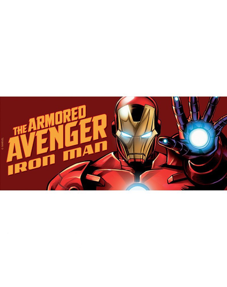 IRON MAN METAL MUG 460 ML EFFECT "THE ARMORED AVENGER" - MARVEL View 4