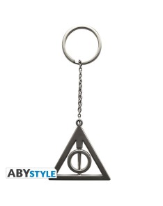 LLAVERO 3D EMBLEMA DE LAS RELIQUIAS DE LA MUERTE - HARRY POTTER