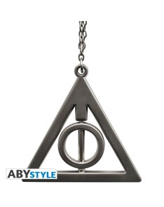 3D KEYCHAIN EMBLEM OF THE DEATHLY HALLOWS - HARRY POTTER View 3