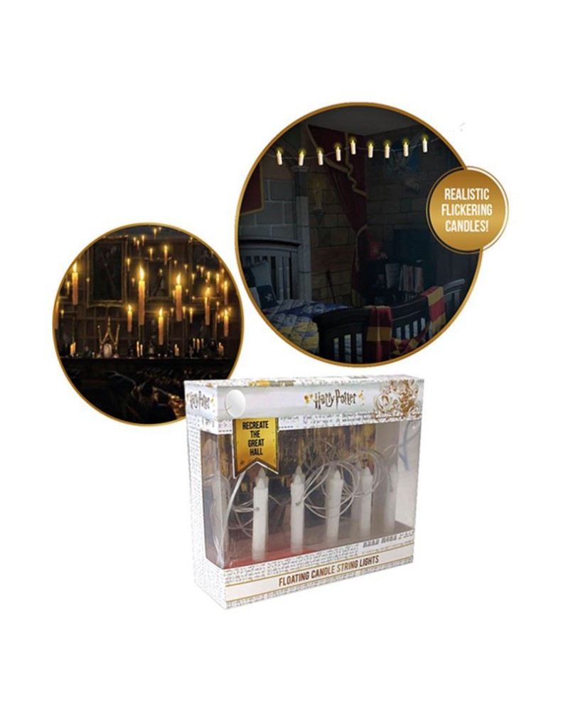 VELAS FLOTANTES CON LUZ HARRY POTTER