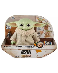 PELUCHE BABY YODA + CONTROL REMOTO 28 CM