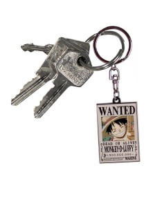 KEYCHAIN WANTED LUFFY ONE PIECE Vista 2