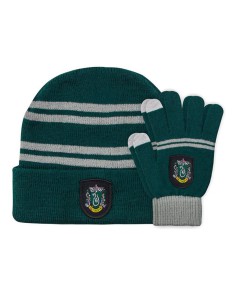 SET GORRO + GUANTES SLYTHERIN HARRY POTTER INFANTIL