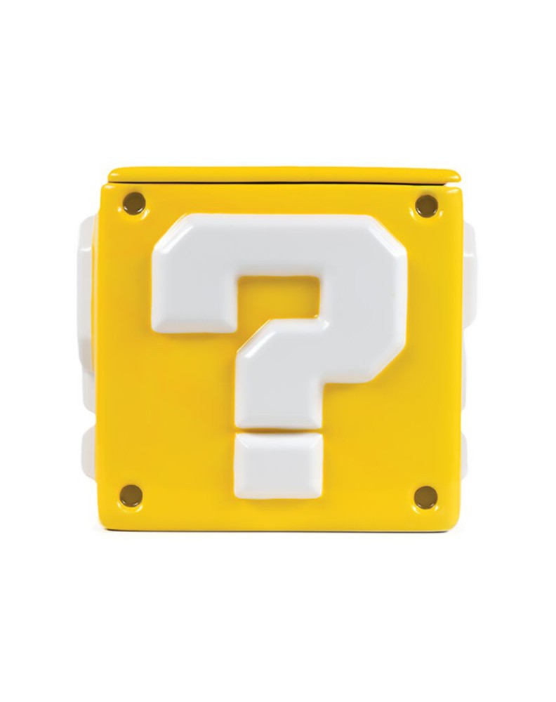 SUPER MARIO QUESTION MARK BLOCK COOKIE JAR