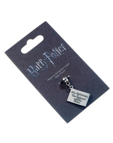 HOGWARTS ACCEPTANCE LETTER SLIDER CHARM - HARRY POTTER