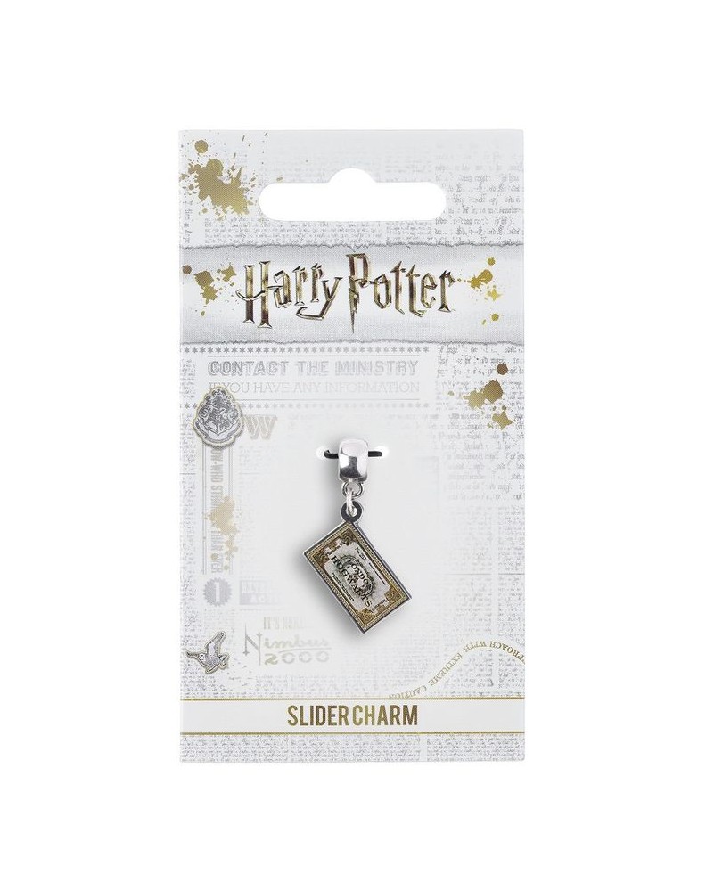 HOGWARTS EXPRESS TICKET SLIDER CHARM - HARRY POTTER Vista 2