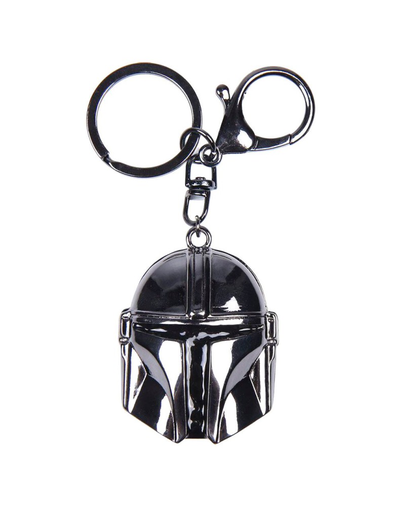 Star Wars, THE MANDALORIAN HELMET KEYCHAIN Lucasfilms Official Disney Key  Ring 