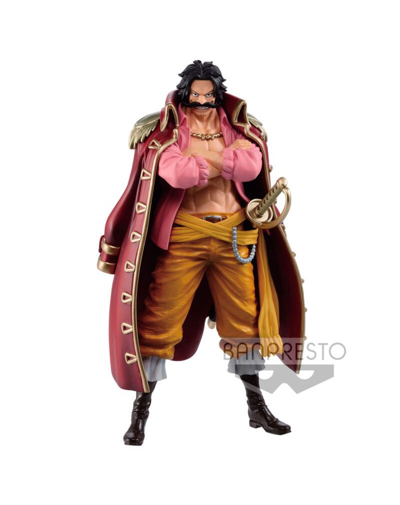 FIGURA GOL D. ROGER THE GRANDLINE MEN WANOKUNI VOL. 12 ONE PIECE 17CM