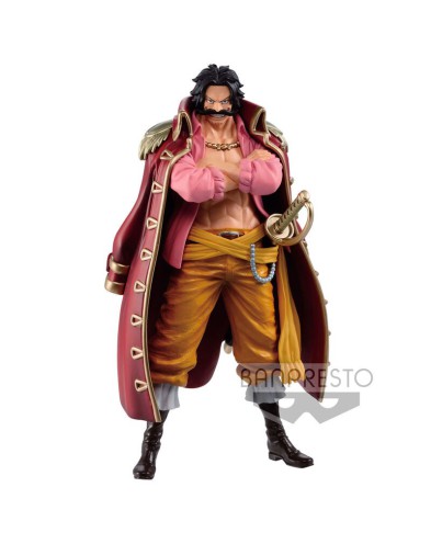 FIGURA GOL D. ROGER THE GRANDLINE MEN WANOKUNI VOL. 12 ONE PIECE 17CM
