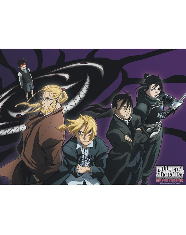 POSTER FULLMETAL ALCHEMIST - PRIDE - 52X38 CM