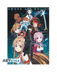 POSTER SWORD ART ONLINE - PARTY MEMBERS (52X38)