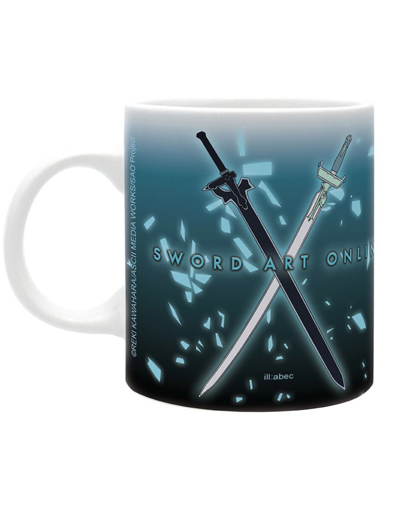 TAZA SWORD ART ONLINE - ASUNA & KIRITO - 320 ML Vista 2