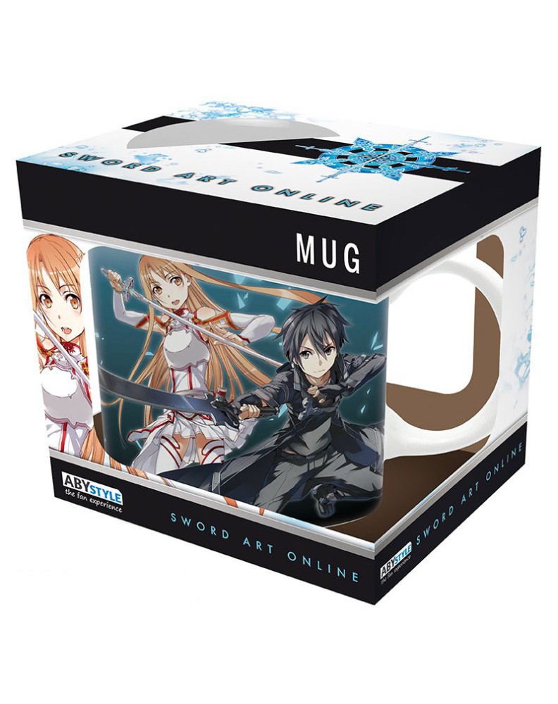 TAZA SWORD ART ONLINE - ASUNA & KIRITO - 320 ML Vista 4