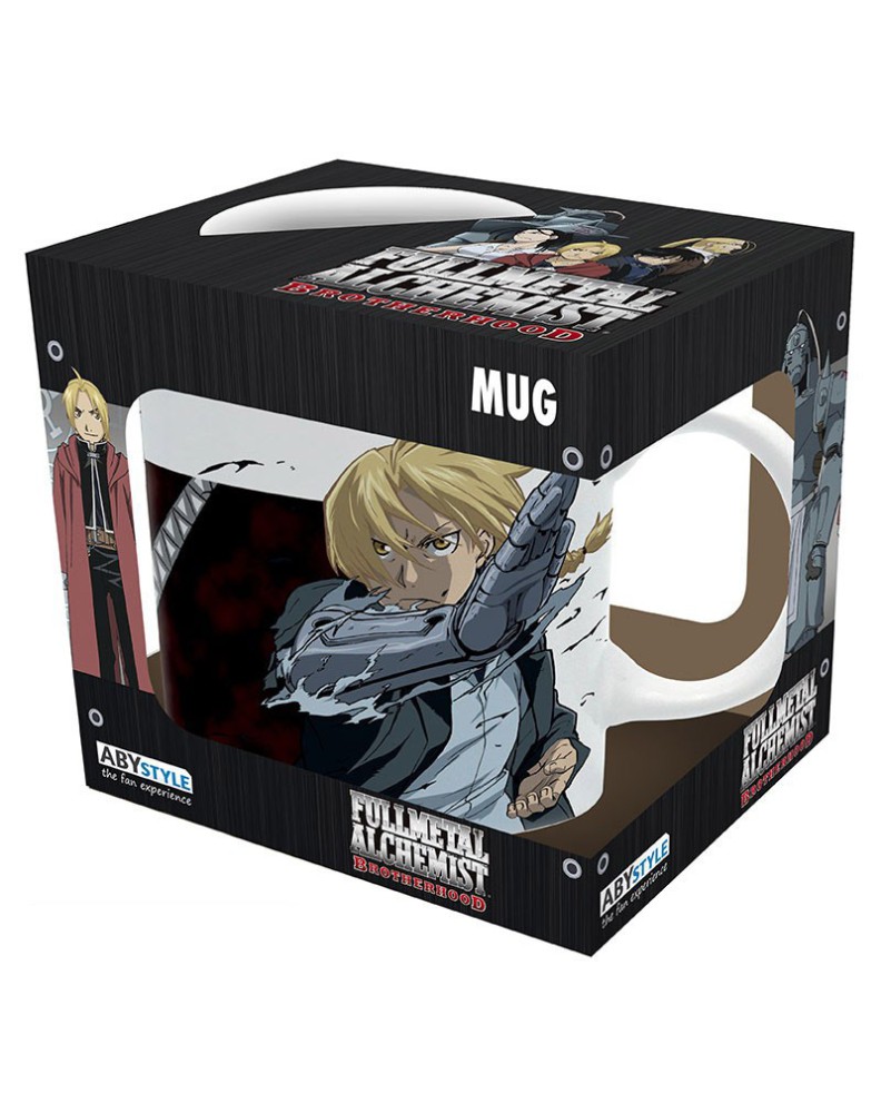 TAZA FULLMETAL ALCHEMIST HEROES & SOBERBIA 320 ML Vista 4