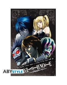 POSTER DEATH NOTE PROTAGONISTAS 52 X 38 CM