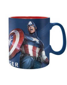 TAZA CAPITÁN AMÉRICA 460ML MARVEL