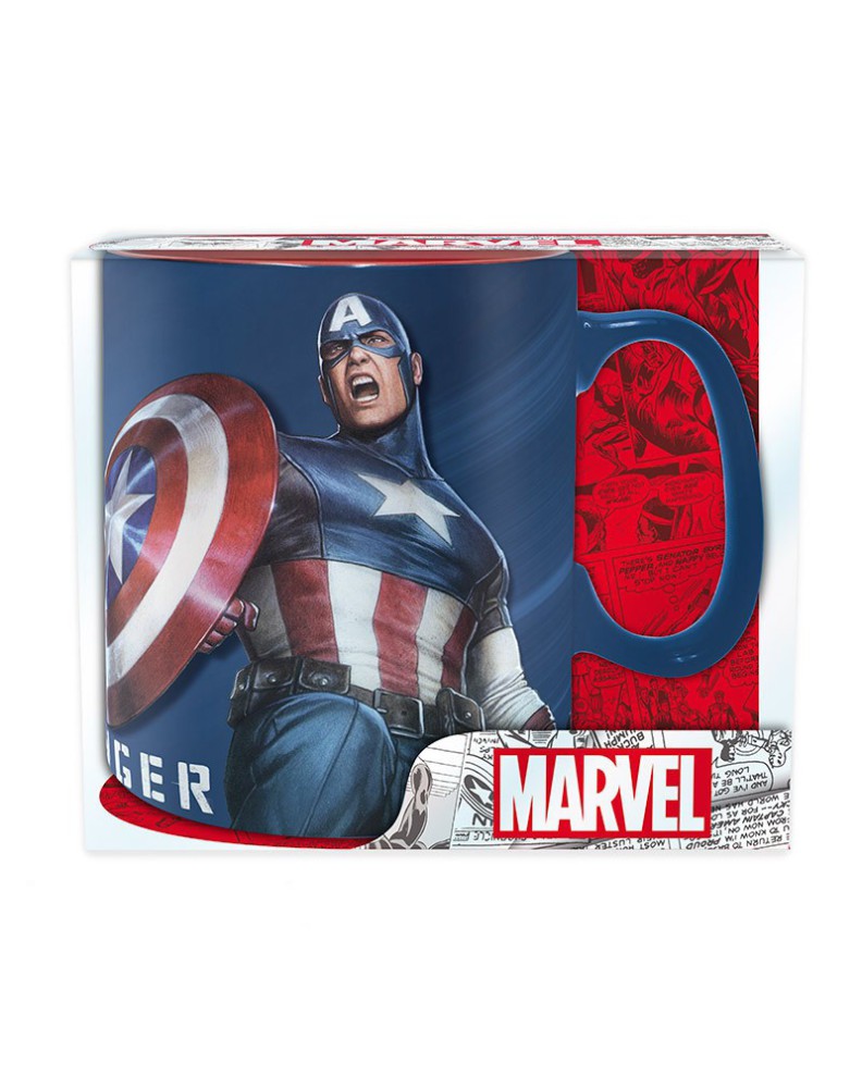 TAZA CAPITÁN AMÉRICA 460ML MARVEL Vista 4