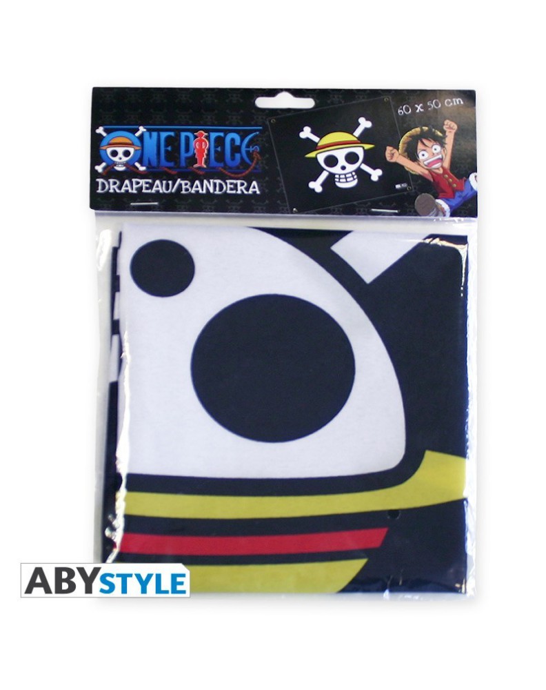 BANDERA ONE PIECE CALAVERA 50X60 Vista 3