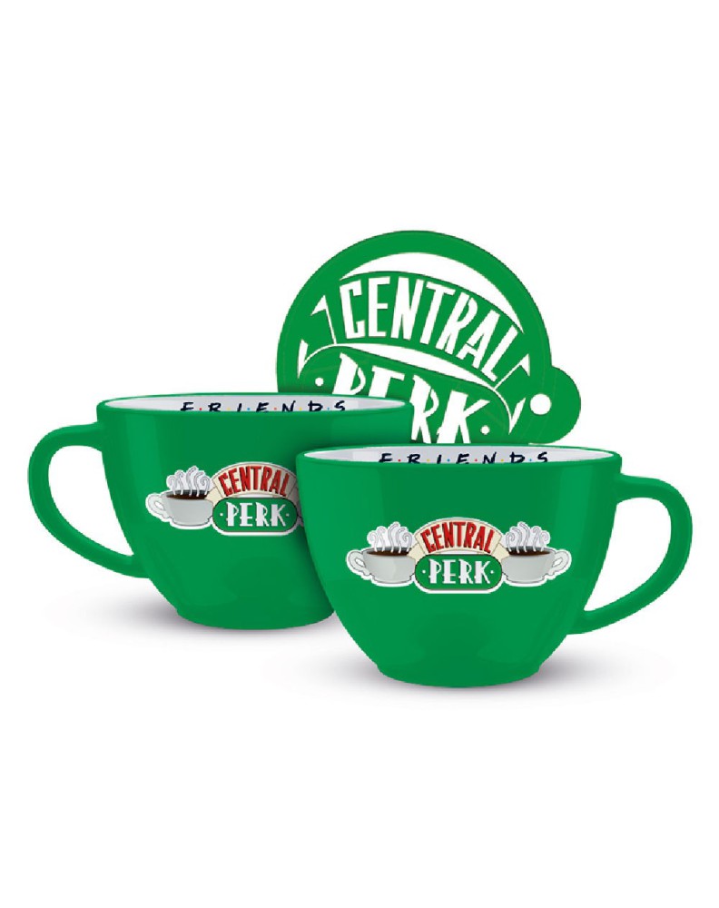 TAZA FRIENDS CENTRAL PERK VERDE