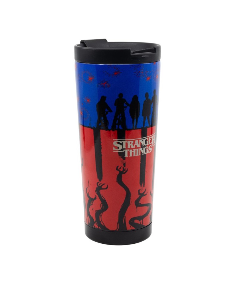 TUBE THERMO CAFE STAINLESS STEEL 425 ML STRANGER THINGS