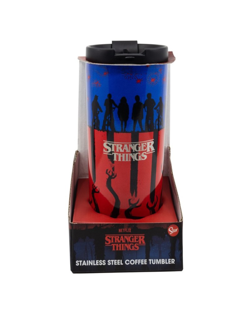 TUBE THERMO CAFE STAINLESS STEEL 425 ML STRANGER THINGS View 4