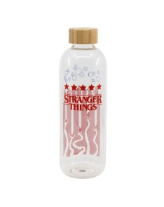 BIG GLASS BOTTLE 1030 ML STRANGER THINGS