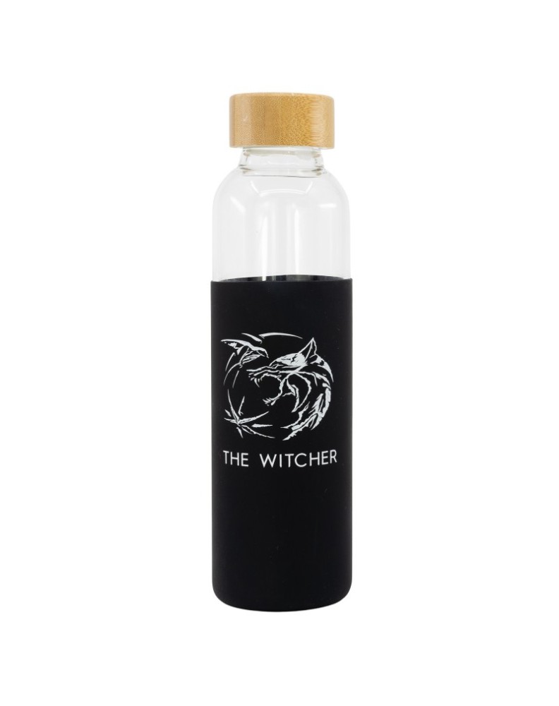 GLASS BOTTLE WITH SILICONE CASE 585 ML THE WITCHER